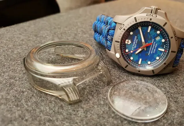 Victorinox - I.N.O.X. Professional Diver Titanium Collection (Basel 2018, zdjęcia live)