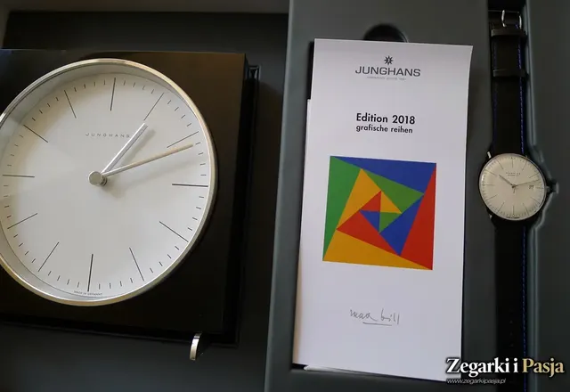 Junghans max bill Edition set 2018 – zestaw kolekcjonerski (Basel 2018, zdjęcia live)