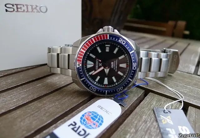SEIKO Prospex PADI Automatic Diver Samurai SRPB99J1 - nowe wcielenie Samuraja (zdjęcia live)