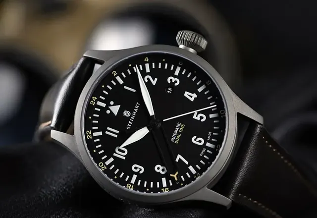 Steinhart - Nav.B-Uhr 44 Automatic Dual Time Titanium (nowość 2018)