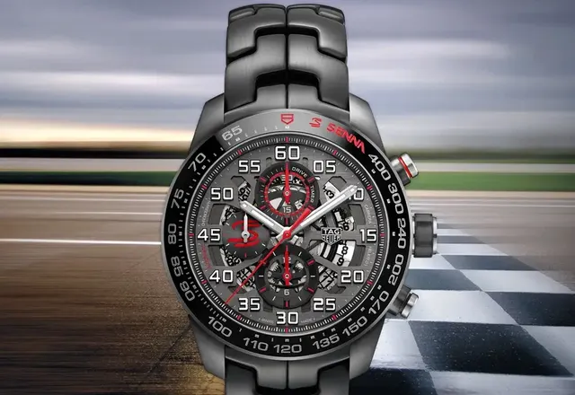 TAG Heuer Ayrton Senna Special Edition - modele Formula 1 i Carrera Chrono Calibre Heuer01