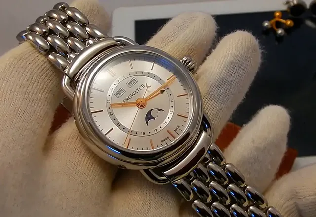 Video recenzja: AEROWATCH 1942 Moon Phases Automatic