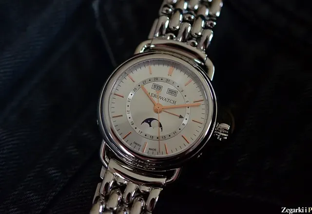Recenzja: AEROWATCH 1942 Moon Phases Automatic