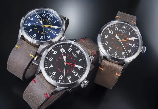 DAVOSA Neoteric Pilot Automatic – reinterpretacja klasycznego zegarka typu „Pilot”