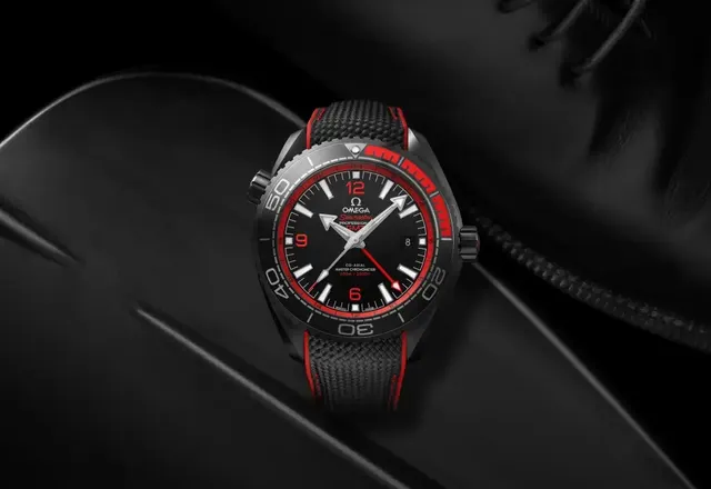 OMEGA Seamaster Planet Ocean 600M „Deep Black” - z okazji Volvo Ocean Race 2017-18
