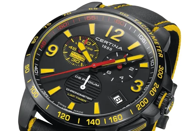 CERTINA DS Podium Chrono Lap Timer COSC oraz Lap Timer Racing Edition