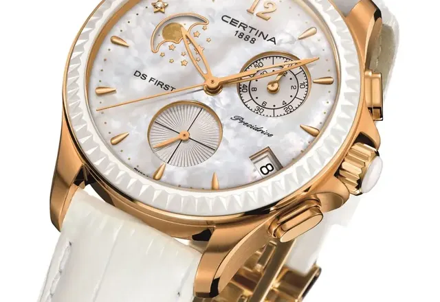 CERTINA DS First Lady Ceramic Moon Phase - "Czarodziejka z księżyca"