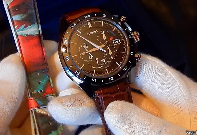 Video recenzja: SEIKO Grand Seiko Spring Drive Chronograph Black Ceramic Edition