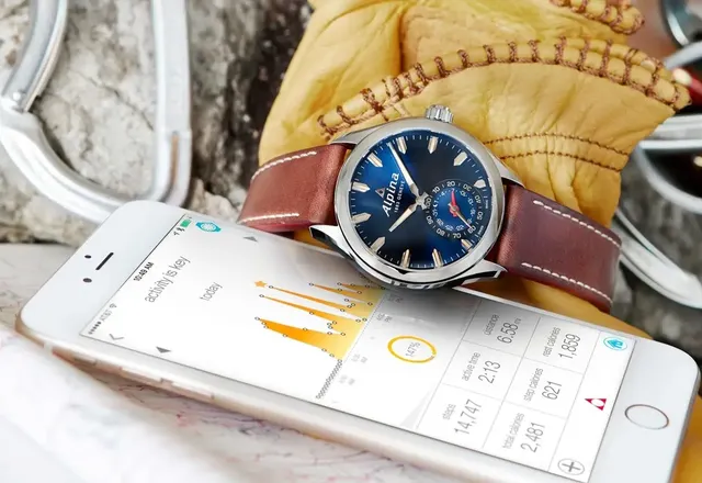 ALPINA - The New Blue Alpina Horological Smartwatch