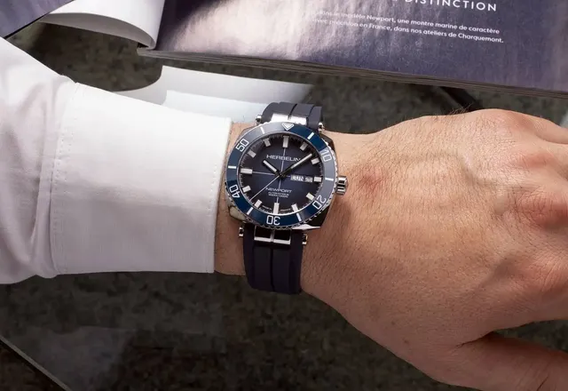 Michel Herbelin Newport Heritage Diver – sportowy, francuski szyk