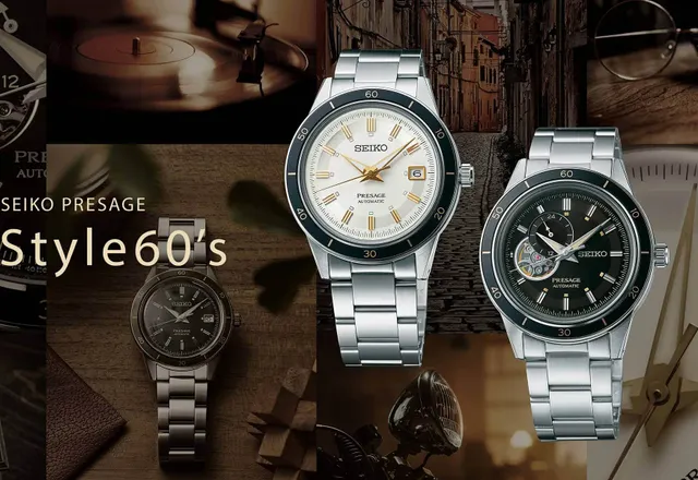 Seiko Presage Style 60's – nowe, odmienne wcielenia chronografu Crown