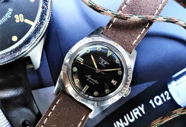 Zegarki vintage: tajemniczy JeanRichard Aquastar 60