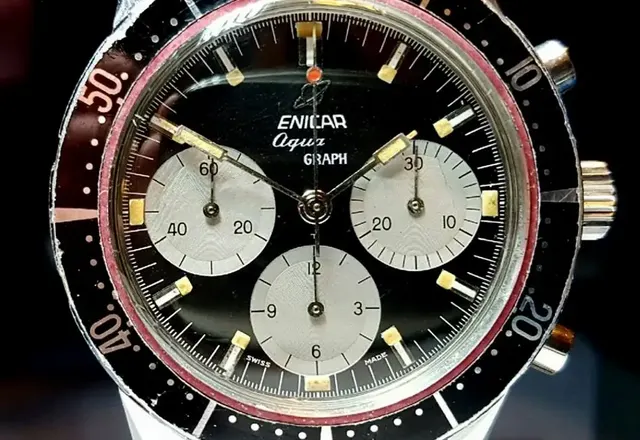 Zegarki vintage: Enicar Sherpa 300 Aqua Graph
