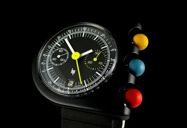 Zegarki vintage: LIP Roger Tallon Chronograph MACH 2000 Dark Master