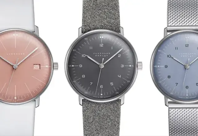 JUNGHANS max bill Damen i Handaufzug – barwy pór roku