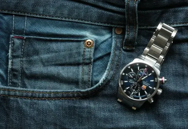 Dżinsy a zegarek