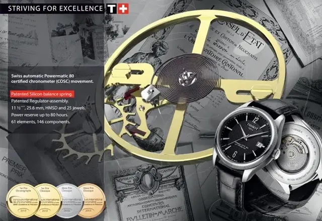 Tissot w krzemowym zachwycie. Powermatic 80