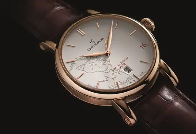 Lew na wolności. Zegarek z Lucerny