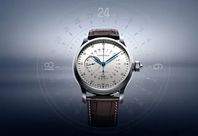 Longines Twenty-Four Hours Single Push-Piece Chronograph
