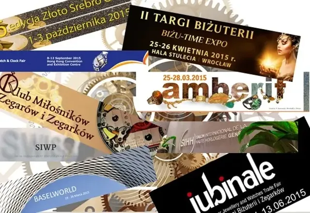 Kalendarium zegarkowych imprez w roku 2015