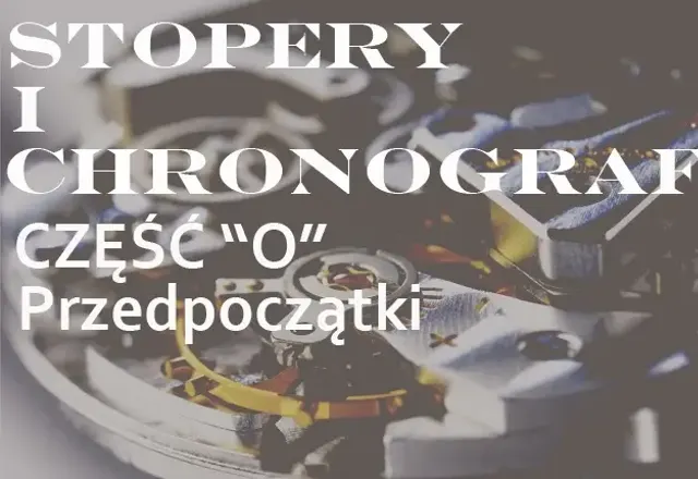 Przedpoczątki stoperów. Louis Moinet