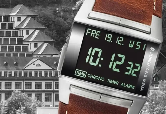JUNGHANS Mega 1000 - zegarki sterowane falami radiowymi