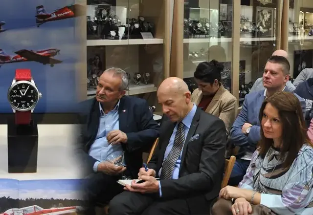 Premierowy pokaz zegarka Oris Żelazny – konferencja prasowa