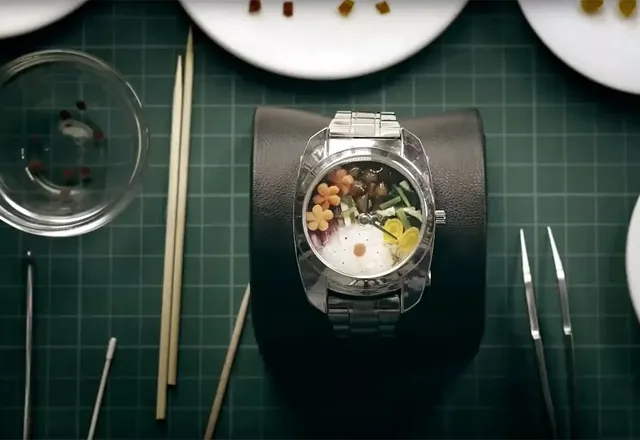 Bento Watch - zegarek z... daniem na wynos?!