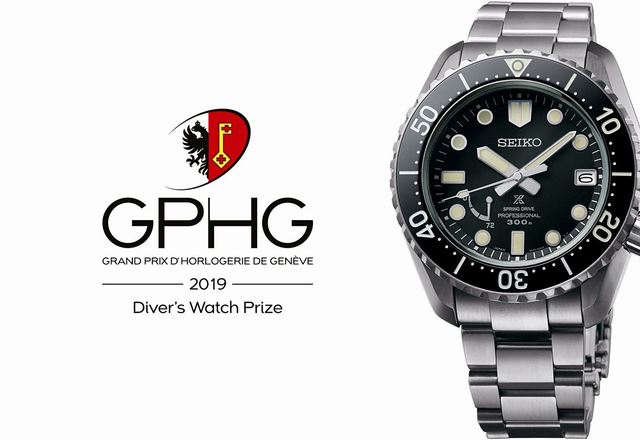Nagroda GPHG 2019 dla Seiko Prospex LX Line Diver!