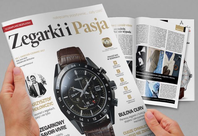 Magazyn Zegarki i Pasja – pierwszy w Polsce bezpłatny kwartalnik o zegarkach!