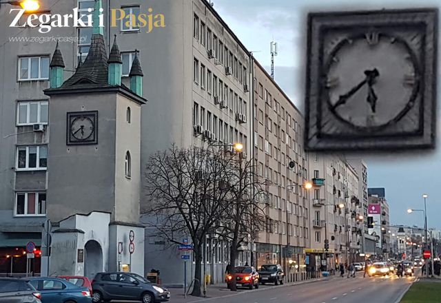 Raport z naprawy zegara wieżowego na budynku Gołębnika