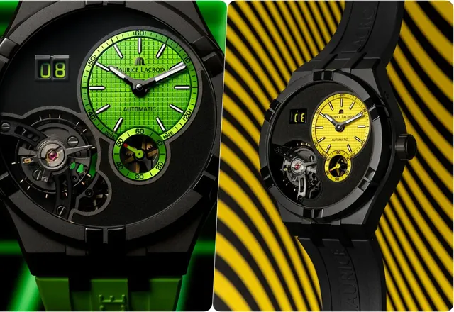 Ten zegarek zwraca na siebie uwagę! Maurice Lacroix Aikon Master Grand Date Technicolor