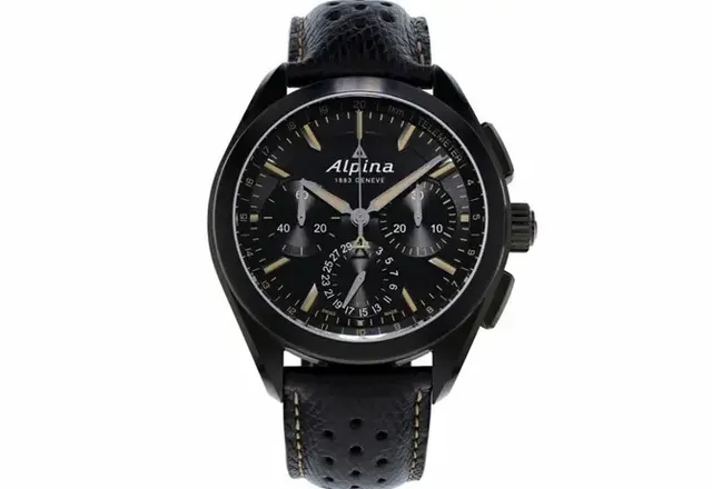 ALPINA "Full Black" Alpiner 4 Manufacture Flyback Chronograph