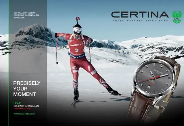 CERTINA Limited Edition O.E.B - zegarek dla biathlonisty