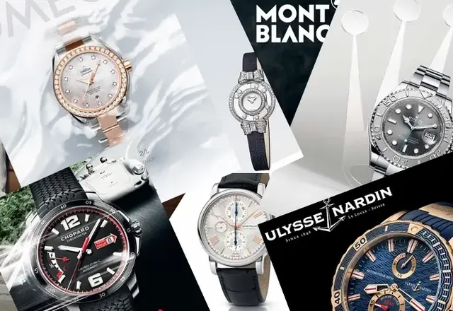 Znowu zegarkowe reklamy. Rolex, Montblanc, Chopard i inni