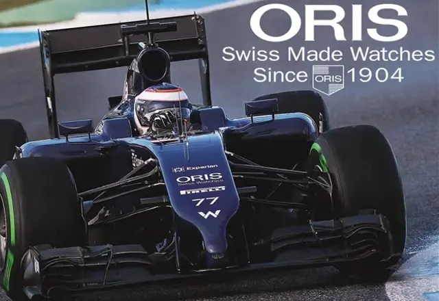 Oris z zespołem Williams - Formuła1
