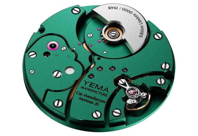 Yema CMM.20 - pierwszy mechanizm „in-house” z mikro-rotorem tej francuskiej marki!
