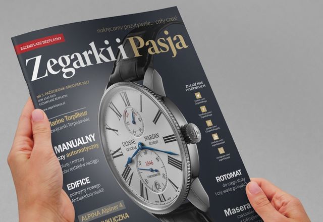 Magazyn Zegarki i Pasja NR 3 – już dostępny! Październik - Grudzień 2017