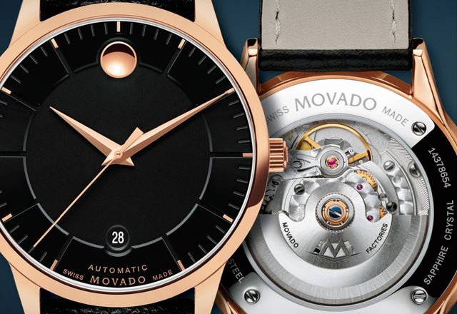 MOVADO - słońce na tarczy. Zegarki Movado dostępne od lutego także w Polsce!