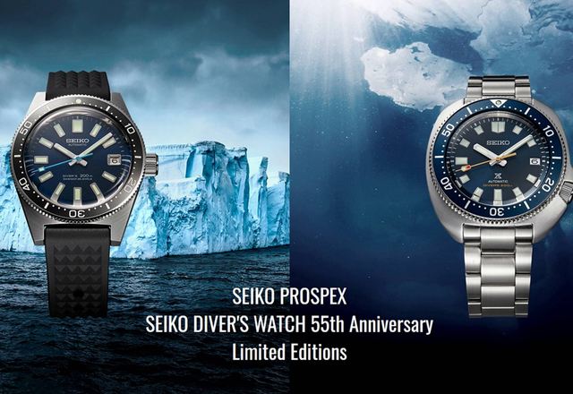 Seiko DIVER'S Prospex 55th Limited Editions - dwie nowe reedycje