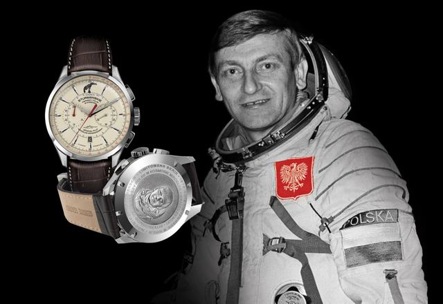 Zegarek Sturmanskie dedykowany Generałowi Pilotowi Mirosławowi Hermaszewskiemu (zdjęcia live)