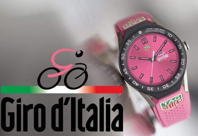 TAG Heuer i specjalny model Connected Modular 45 na Giro d'Italia 2018!