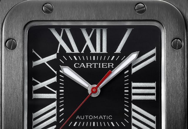 Cartier Santos 100 “Carbon” ADLC 2016