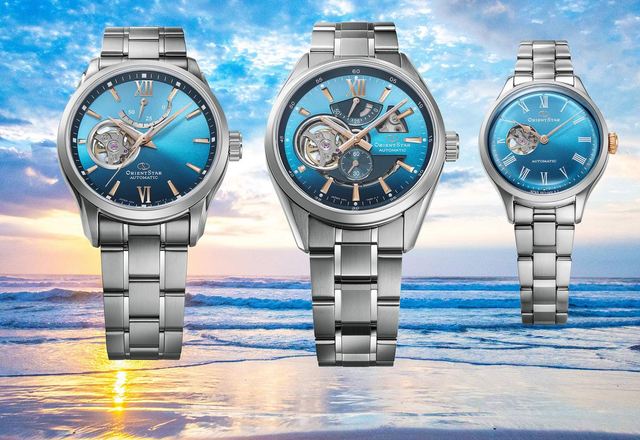 Nowe, limitowane zegarki Orient Star inspirowane morzem i zachodem słońca