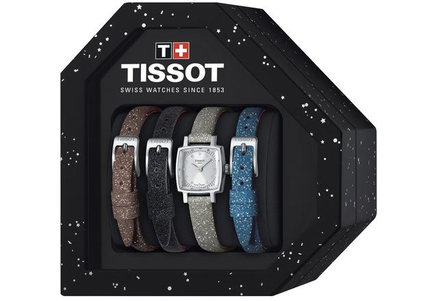 Jeden zegarek, cztery style. Tissot Lovely Square Festive Kit
