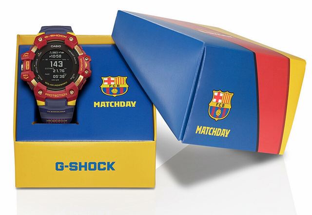 Matchday - kolekcja zegarków jako efekt współpracy G-SHOCK x Barça