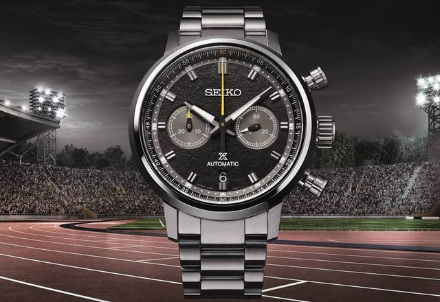 Limitowana edycja Seiko Speedtimer Mechanical Chronograph World Athletics Championships