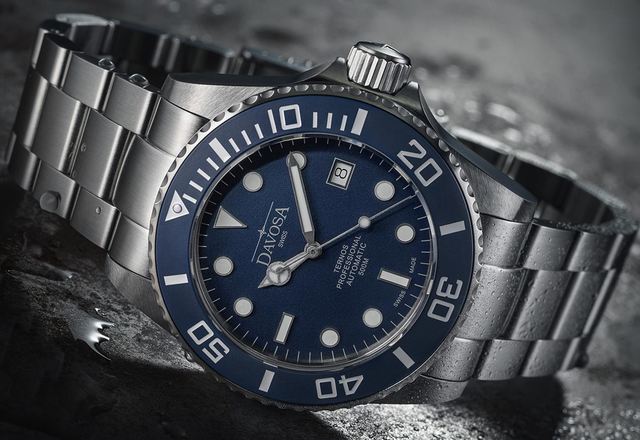 Davosa Ternos Professional „Matt Suit” Limited Edition – zegarek nieskazitelnie matowy